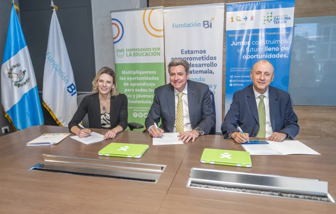 Fundacion BI y aliados impulsan educacion y formacion digital