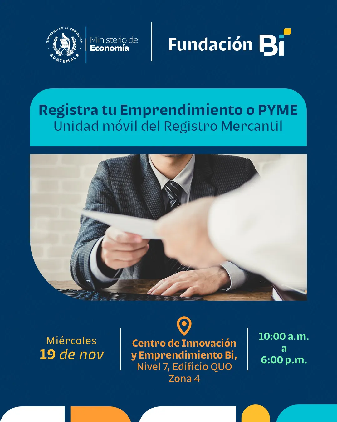 Banner Registra tu emprendimiento